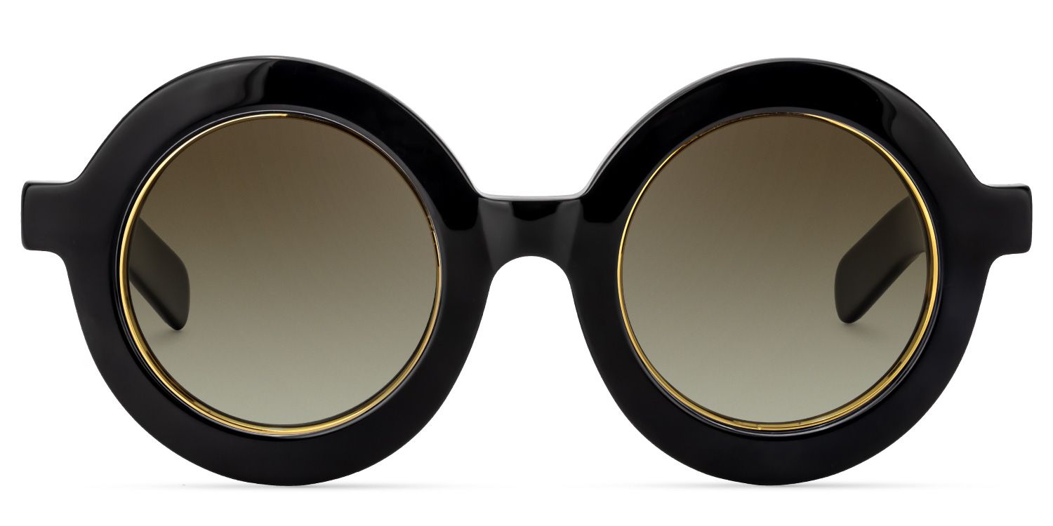 Round Black Glasses | Zeelool Glasses6