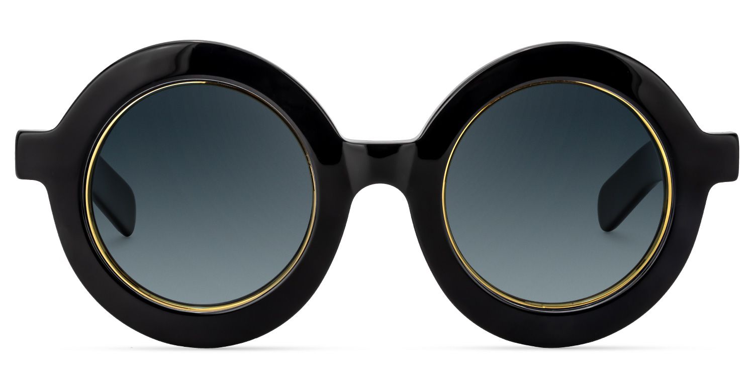 Round Black Glasses | Zeelool Glasses8