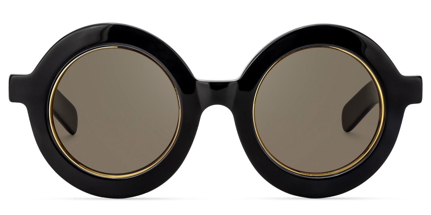 Round Black Glasses | Zeelool Glasses10