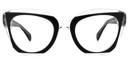 Karina Cateye Black Glasses0