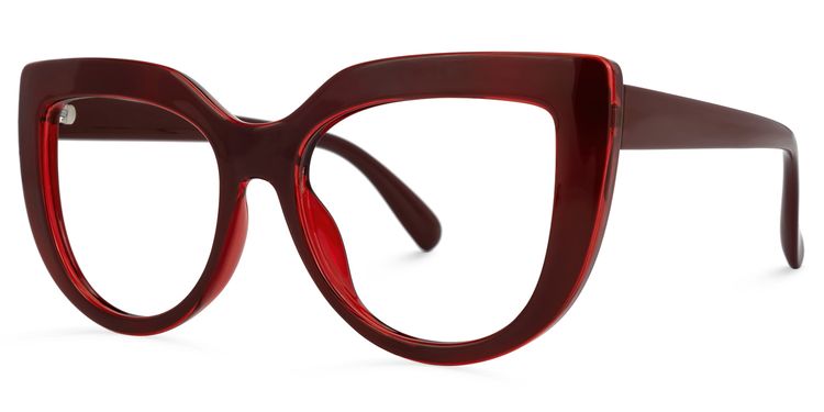 Snead Cateye Red Glasses