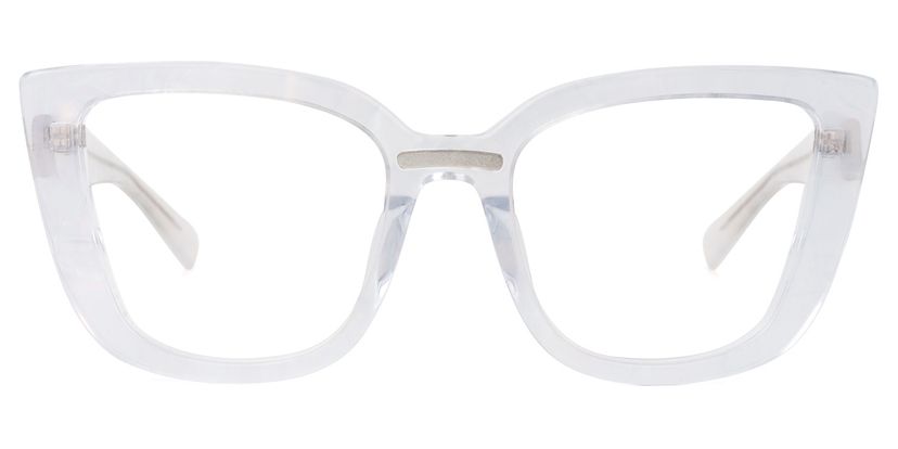 Peggy Cateye Clear Glasses