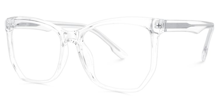 Libby Geometric Clear Glasses
