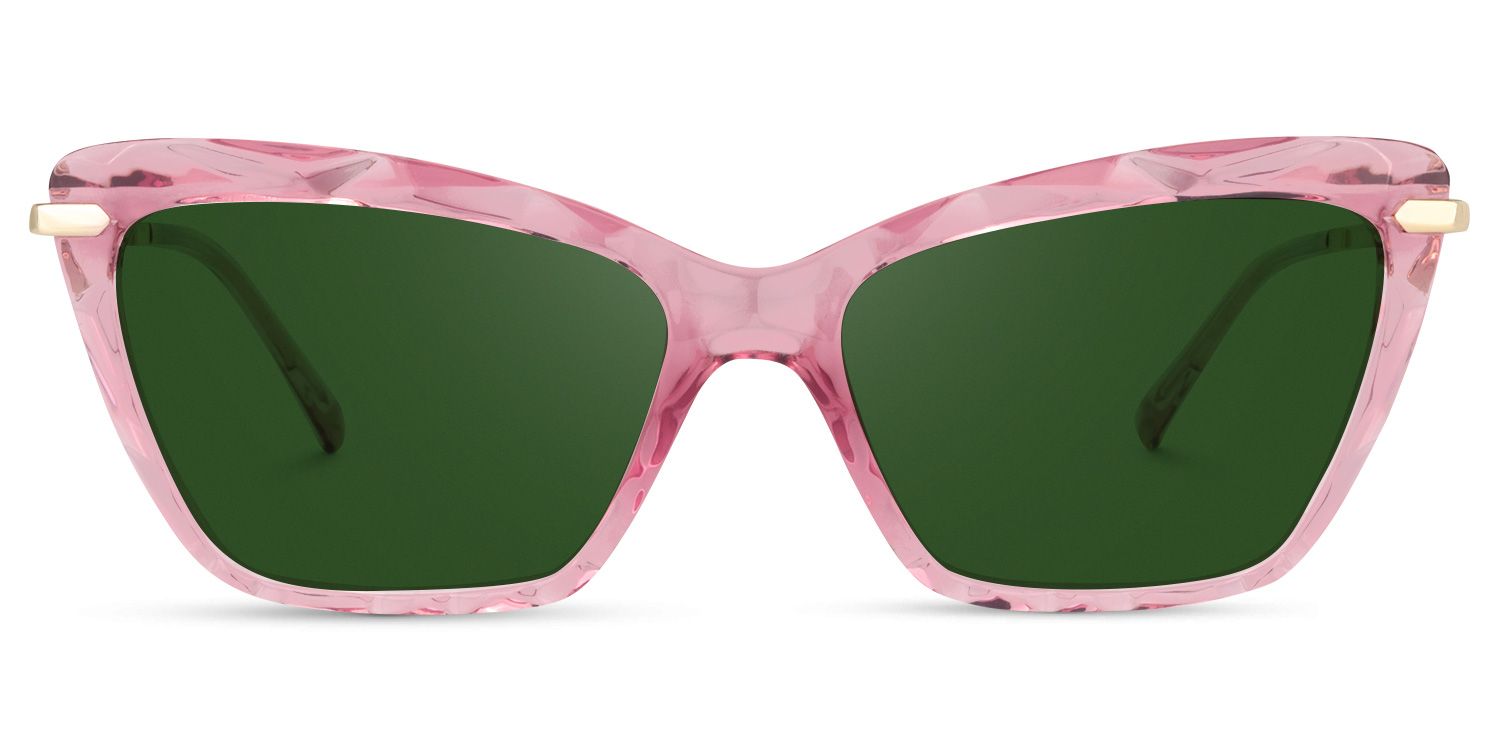 Cateye Pink Glasses | Zeelool Eyewear Online9
