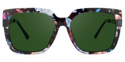 Reeves Square Floral Glasses8