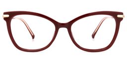 Meicy Cateye Red Glasses0