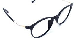 Mary Whitehouse Round Dark Blue Glasses3