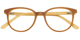 Todd Round Yellow  Glasses1