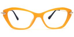  Mary Cat Eye Yollow Glasses0