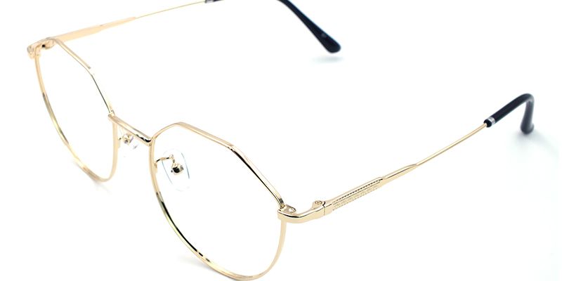 Try-on the Geometric Eyeglasses on Zeelool2