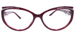 Taylor Cat Eye Purple Glasses0