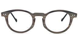 Joe Round Gray Glasses0