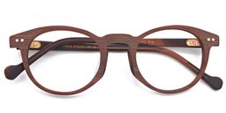 Joe Round Wood Glasses1