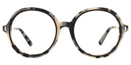 Tionna Round Light-Tortoise Glasses0