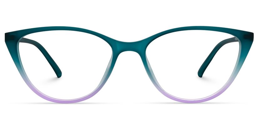 Lucy Cateye Green Glasses