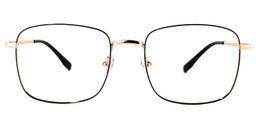 Woodley Square Black Glasses0