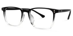Martinez Black Square Glasses4