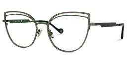 Khan Cateye Gray Glasses1
