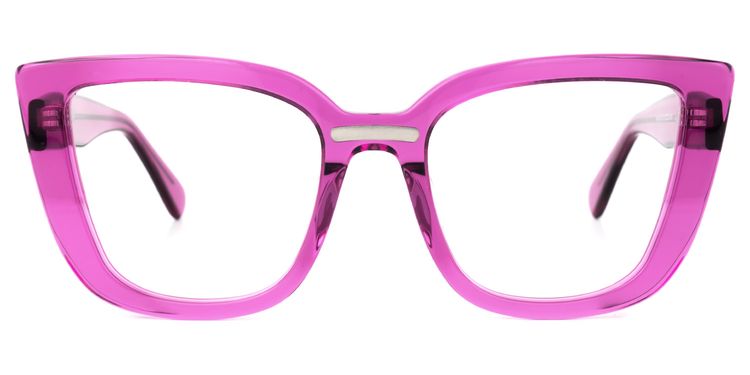 Peggy Cateye Purple Glasses