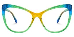 Gomez Cateye Multicolor Glasses0