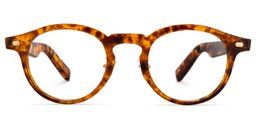 Laticia Round Tortoise Glasses0