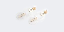 Stylish Multi-layer Circle Clear Earrings1