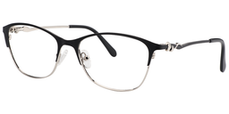 Cora Browline Black Glasses2