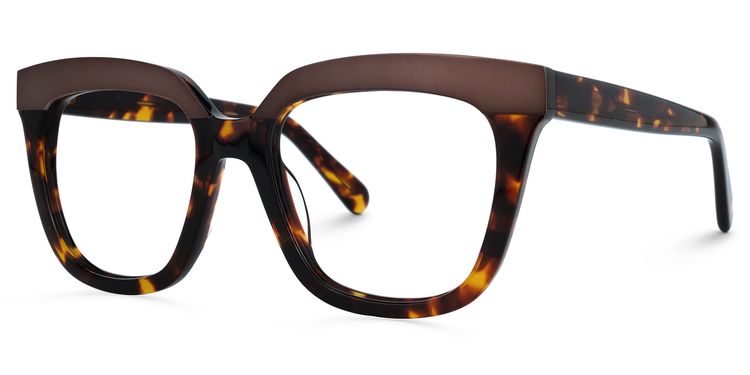 Milledge Square Tortoise Glasses