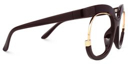 Darice Round Dark-Red Glasses2