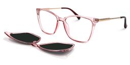 Curtina Clip-on Pink Glasses2