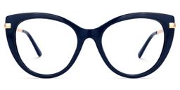 Amarilis Cateye Dark-Blue Glasses0