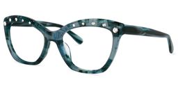 Fraty Cateye Blue Glasses1