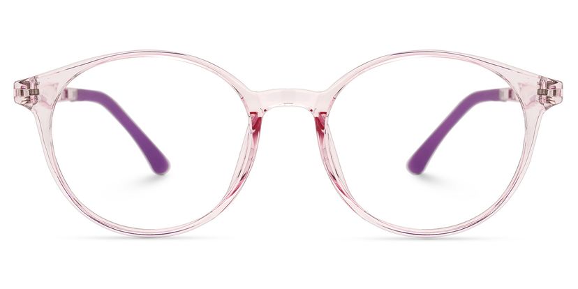 Bolton Round Purple Glasses