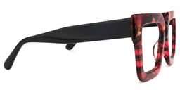 Brandon Square Red Glasses2