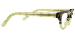 Eudora Cat Eye Green Glasses5