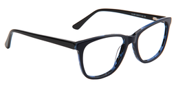 Philip Rectangle Dark Blue Glasses3