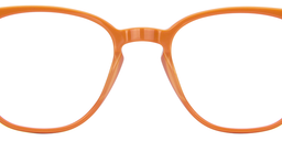 Spike Round Orange Glasses5