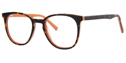 Spike Round Orange Glasses2