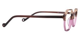 Adelaide Geometric Bright Pink Glasses4