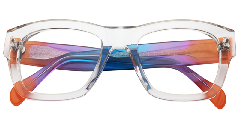 Rectangle Blue Glasses1