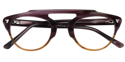 Serafina Aviator Purple Glasses 1