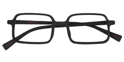Blake Rectangle Black Glasses1