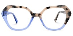 Sylvie Geometric light-Tortoise Glasses0