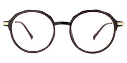 Meyko Round Black Glasses0