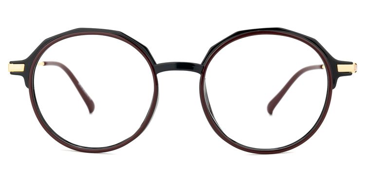 Meyko Round Black Glasses