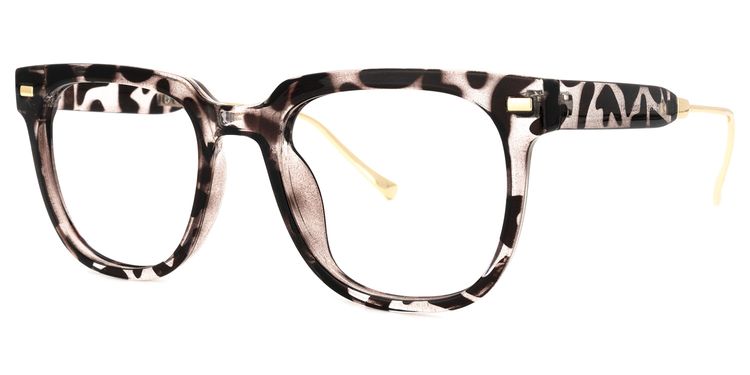 Lashan Square Dark-Tortoise Glasses