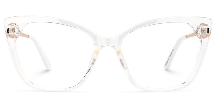 Shaffer Cateye Clear Glasses