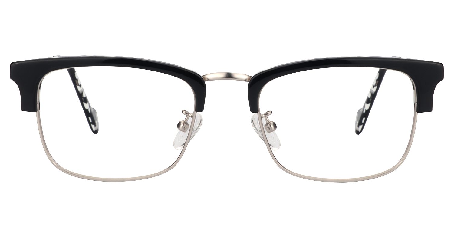 Browline Black Glasses | Zeelool Glasses0