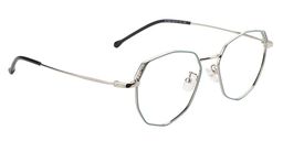 Charlotte Geometric Green Glasses3