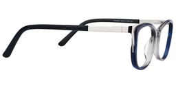 Adrian Cat Eye Blue-Clear Glasses4